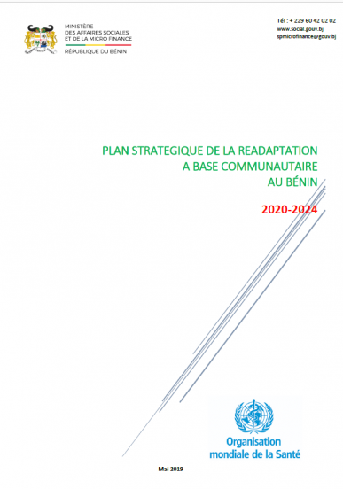 Plan stratégique de la réadaptation à base communautaire au Bénin, 2020-2024